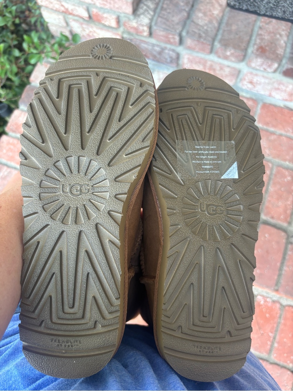 3 Button Tall Ugg Boots - Picture 6 of 6